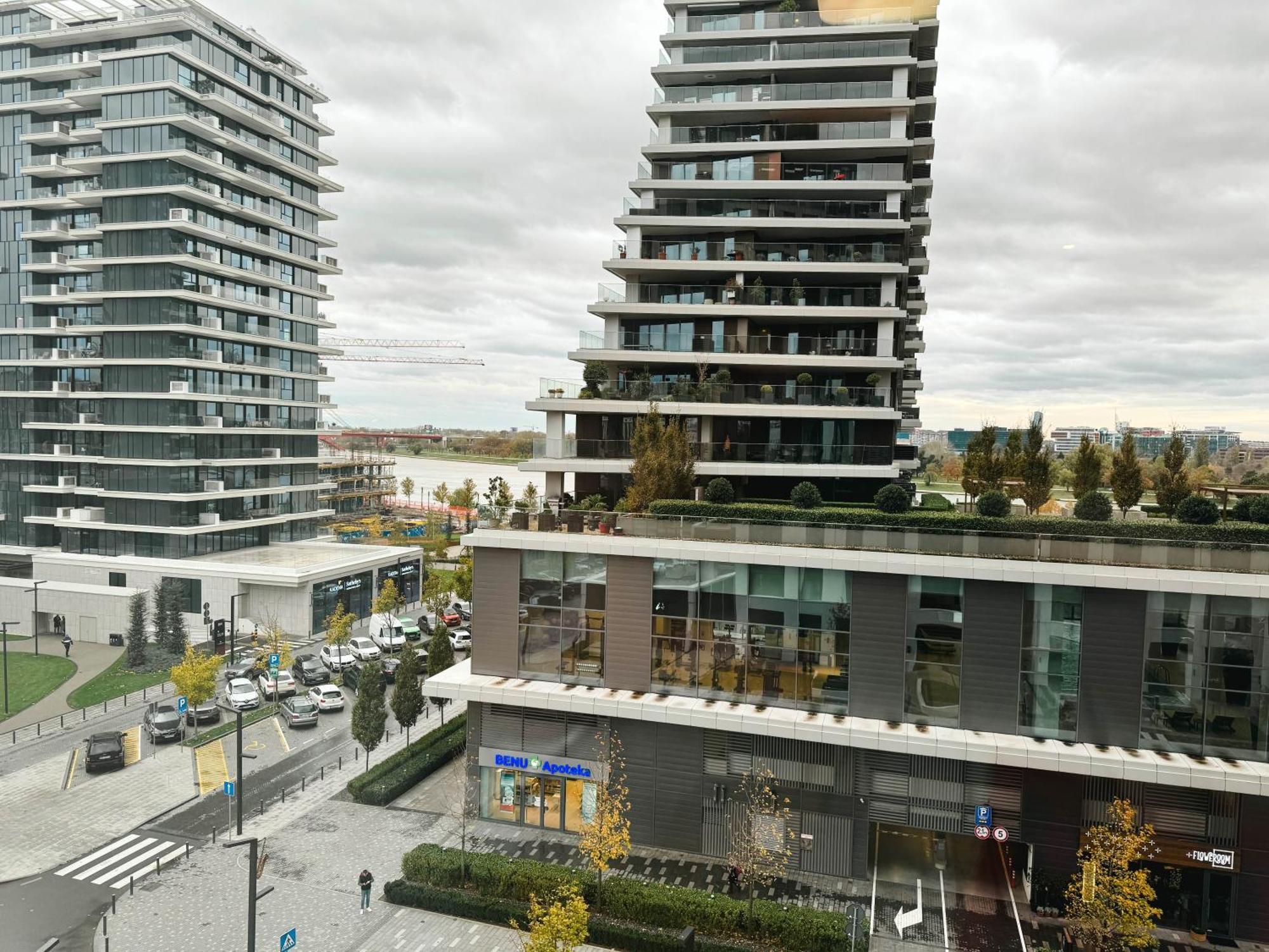 Belgrade Waterfront - Beograd Na Vodi - Terra Luxury Apartments エクステリア 写真